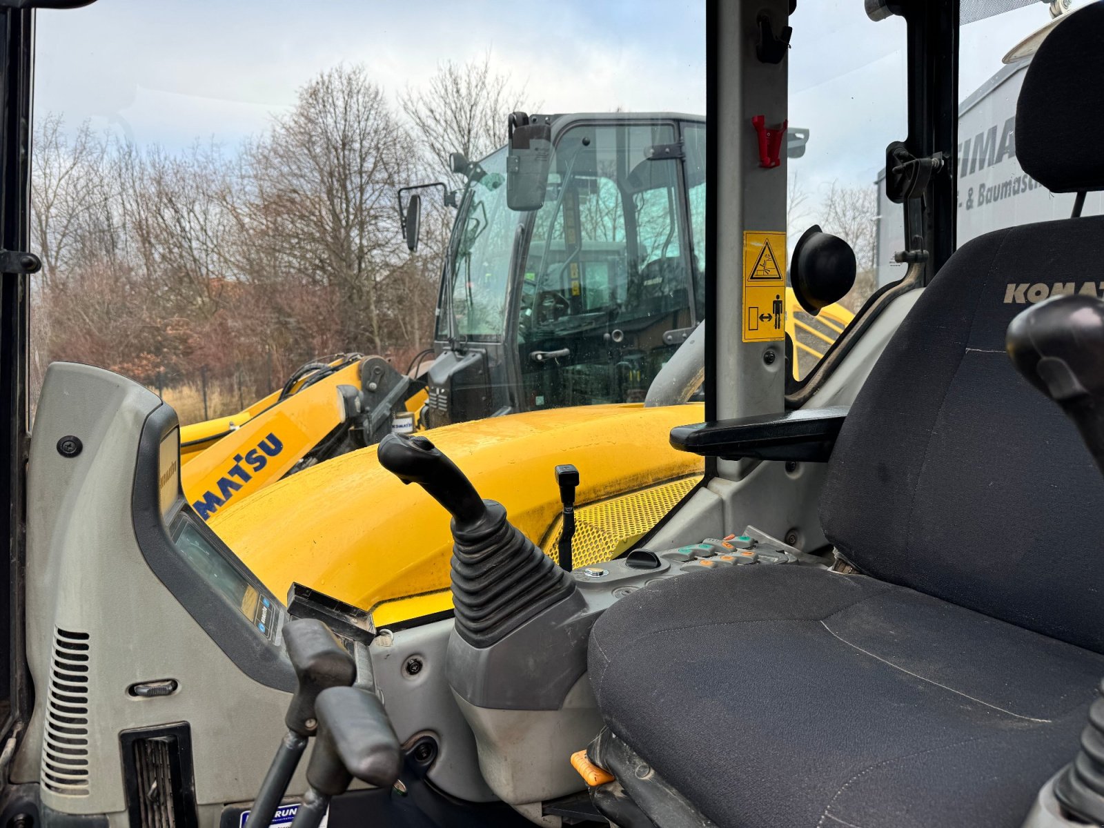 Radlader of the type Komatsu WA 100 M-8, Gebrauchtmaschine in Falkenstein (Picture 4)
