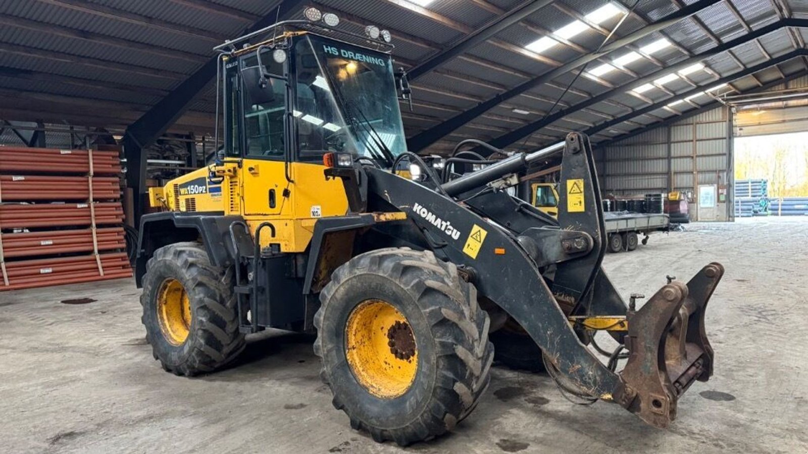 Radlader des Typs Komatsu WA 150, Gebrauchtmaschine in Rødovre (Bild 2)