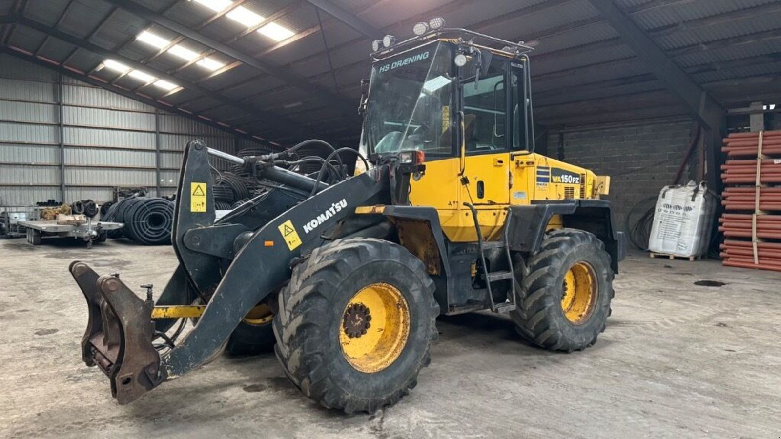 Radlader des Typs Komatsu WA 150, Gebrauchtmaschine in Rødovre (Bild 1)