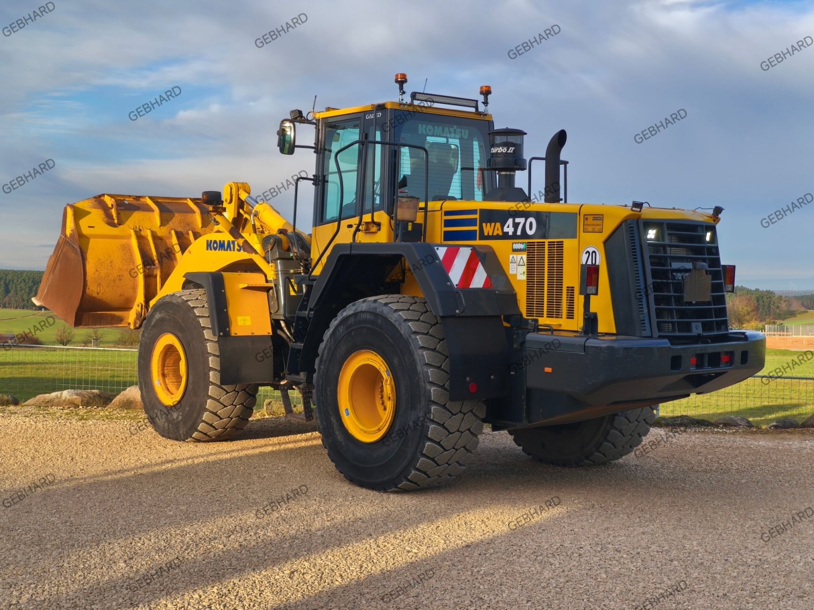 Radlader Türe ait Komatsu WA 470-6, Gebrauchtmaschine içinde Großschönbrunn (resim 2)