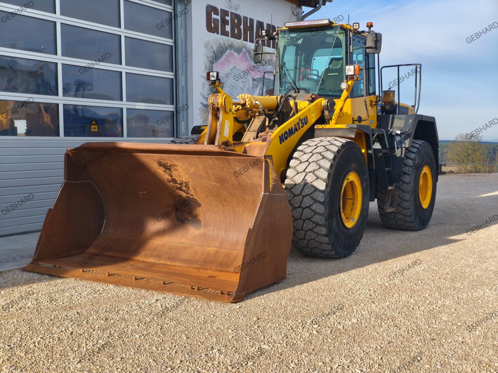 Radlader Türe ait Komatsu WA 470-6, Gebrauchtmaschine içinde Großschönbrunn (resim 9)