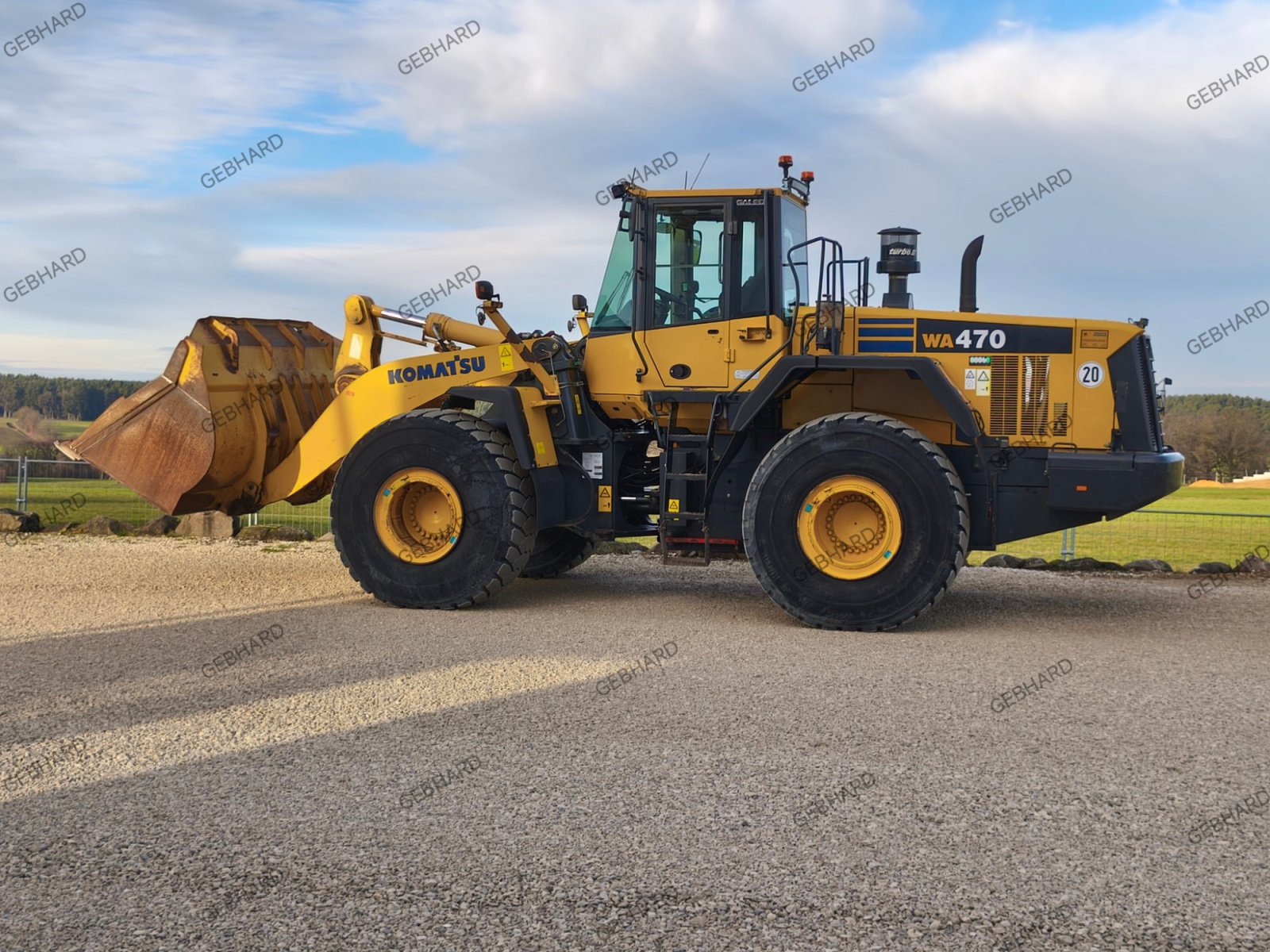 Radlader Türe ait Komatsu WA 470-6, Gebrauchtmaschine içinde Großschönbrunn (resim 11)