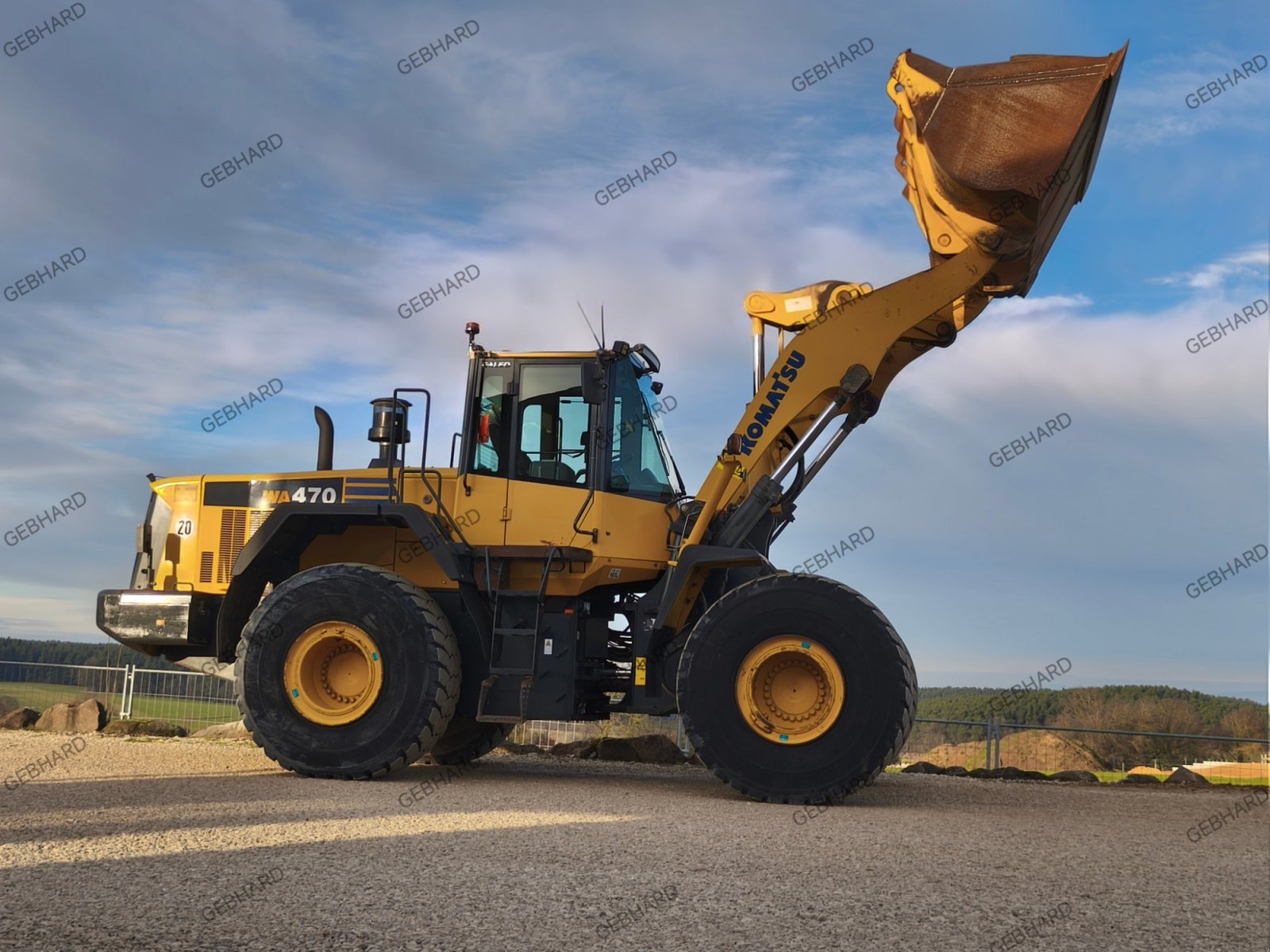 Radlader Türe ait Komatsu WA 470-6, Gebrauchtmaschine içinde Großschönbrunn (resim 13)