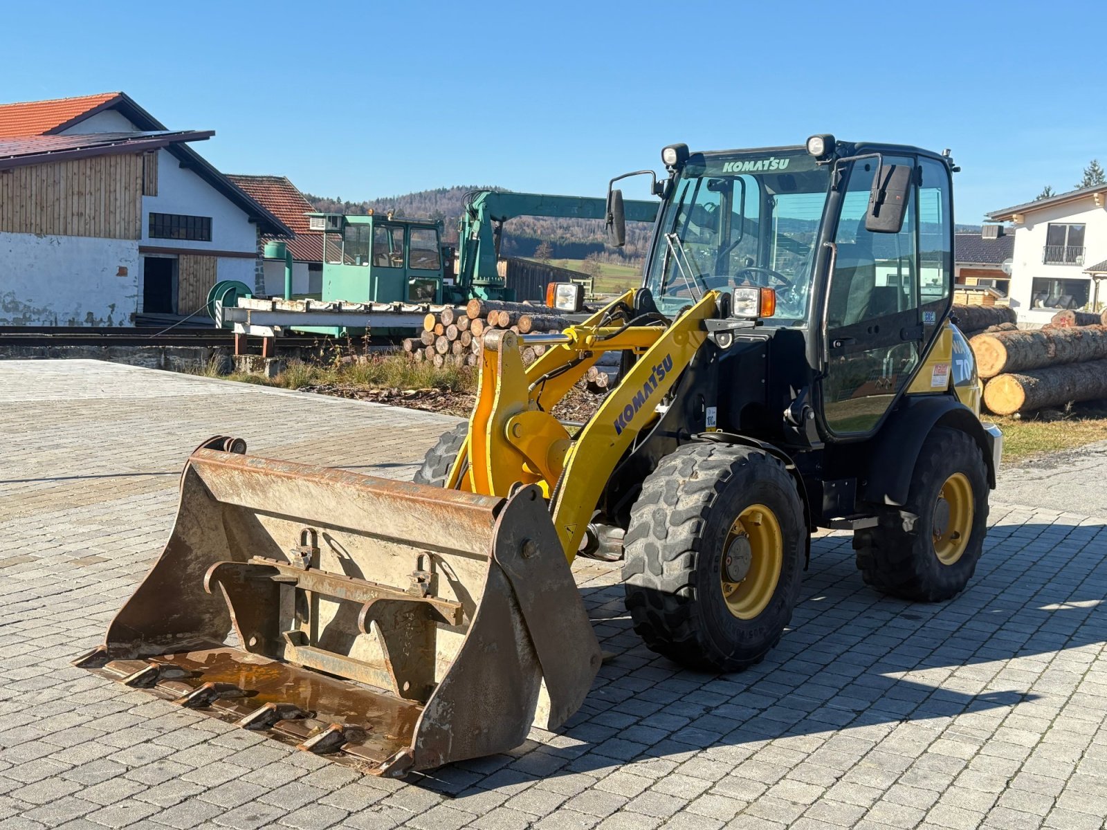 Radlader typu Komatsu WA 70-6, Gebrauchtmaschine v Neureichenau (Obrázek 2)