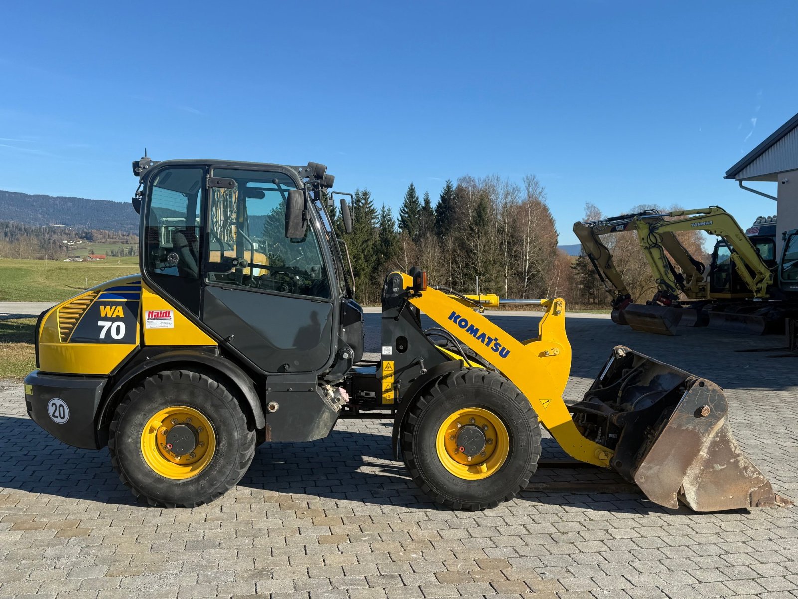 Radlader typu Komatsu WA 70-6, Gebrauchtmaschine v Neureichenau (Obrázek 4)