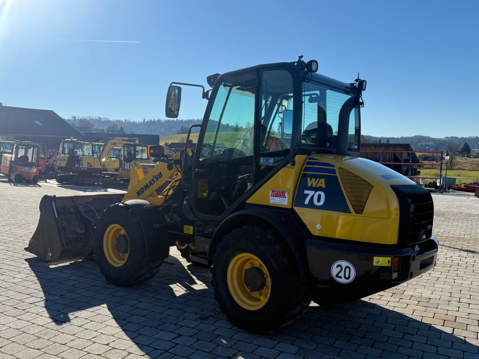 Radlader typu Komatsu WA 70-6, Gebrauchtmaschine v Neureichenau (Obrázek 8)
