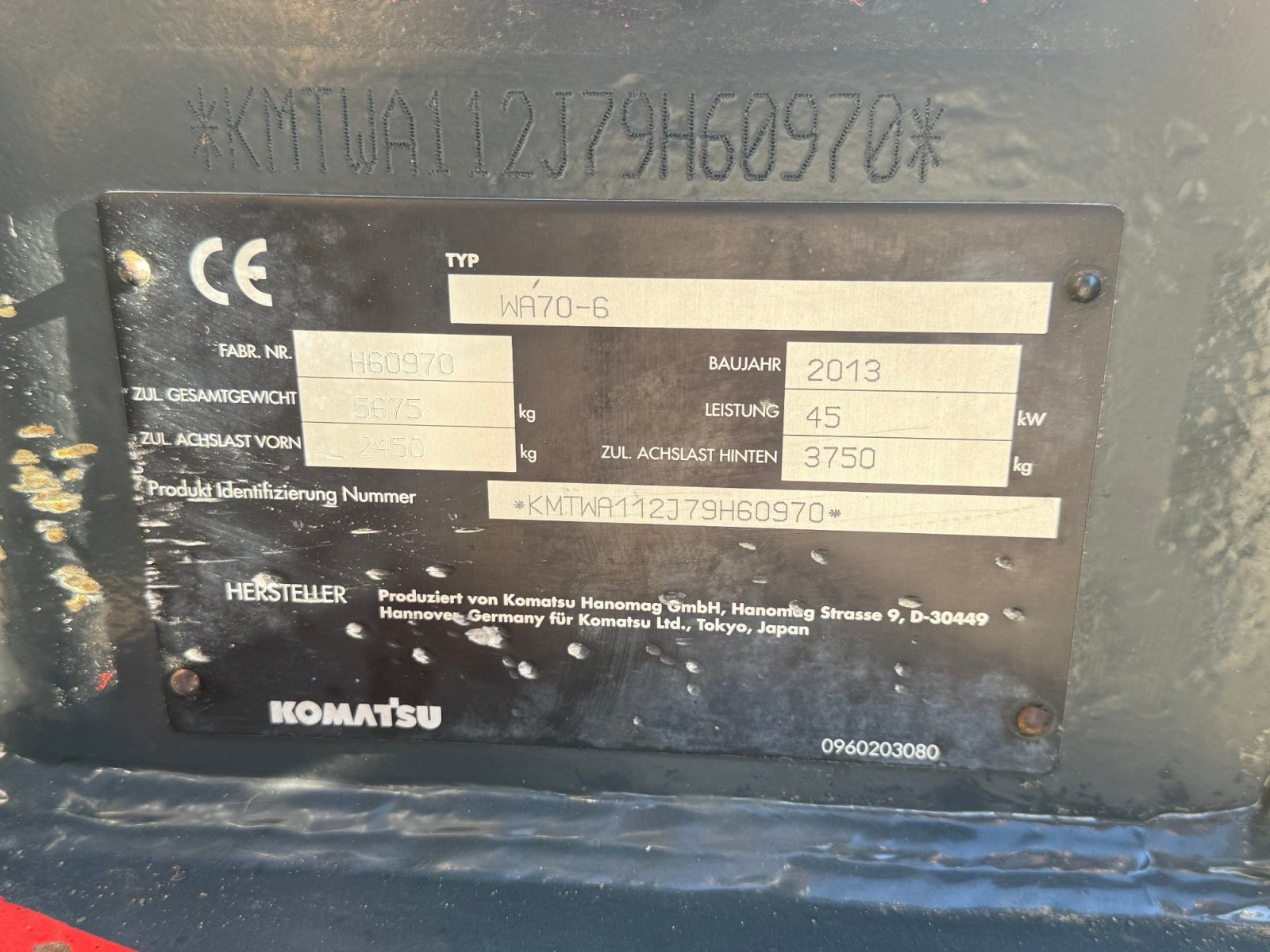 Radlader typu Komatsu WA 70-6, Gebrauchtmaschine v Neureichenau (Obrázek 16)