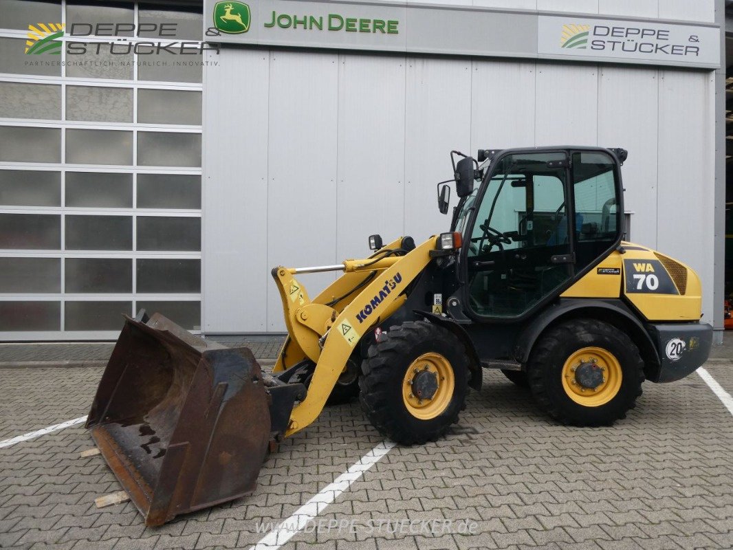 Radlader typu Komatsu WA 70, Gebrauchtmaschine w Lauterberg/Barbis (Zdjęcie 1)