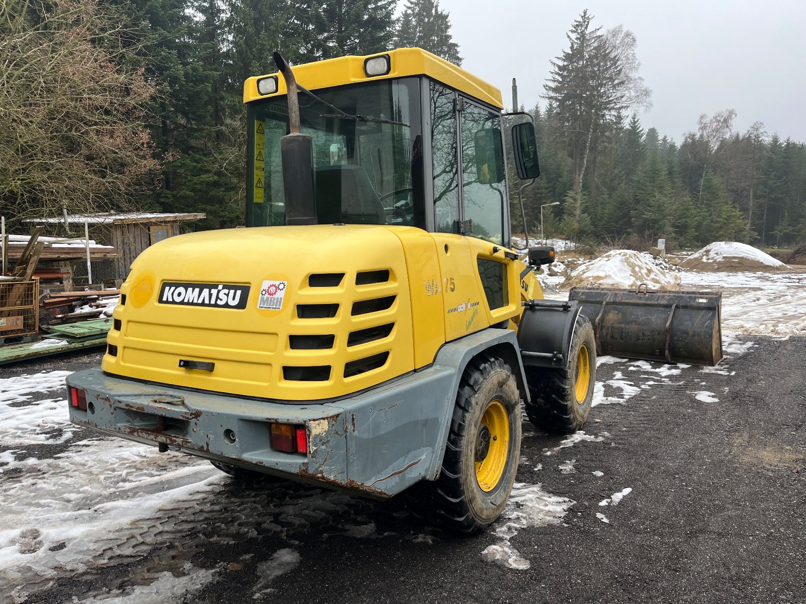 Radlader типа Komatsu WA 75-3, Gebrauchtmaschine в Münzkirchen (Фотография 2)