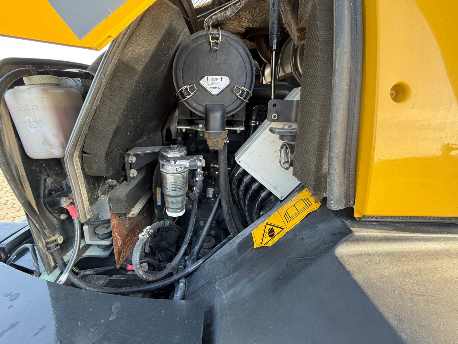 Radlader des Typs Komatsu WA 80-6, Gebrauchtmaschine in Neureichenau (Bild 10)