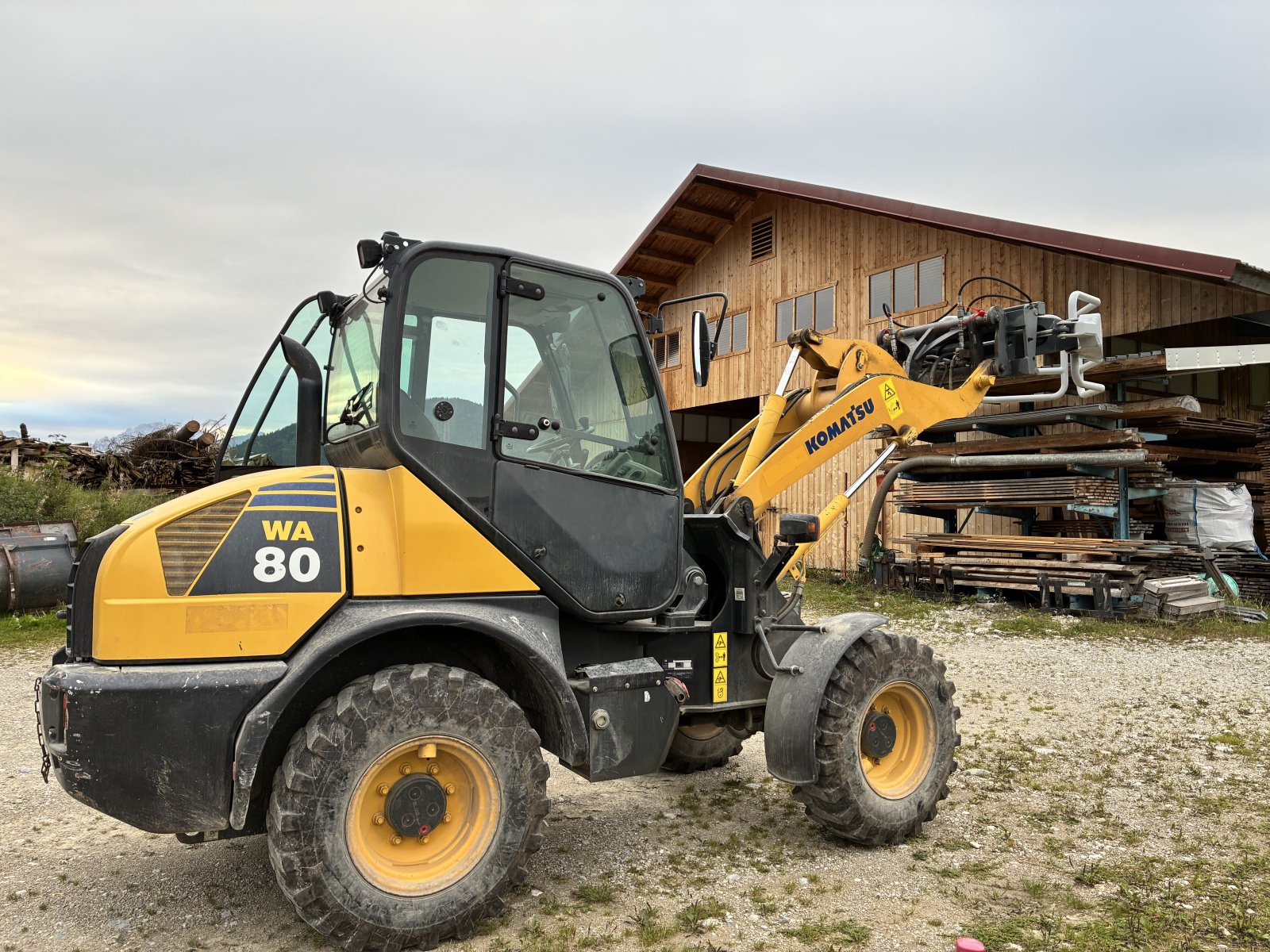 Radlader typu Komatsu WA 80, Gebrauchtmaschine v Wallgau (Obrázek 2)