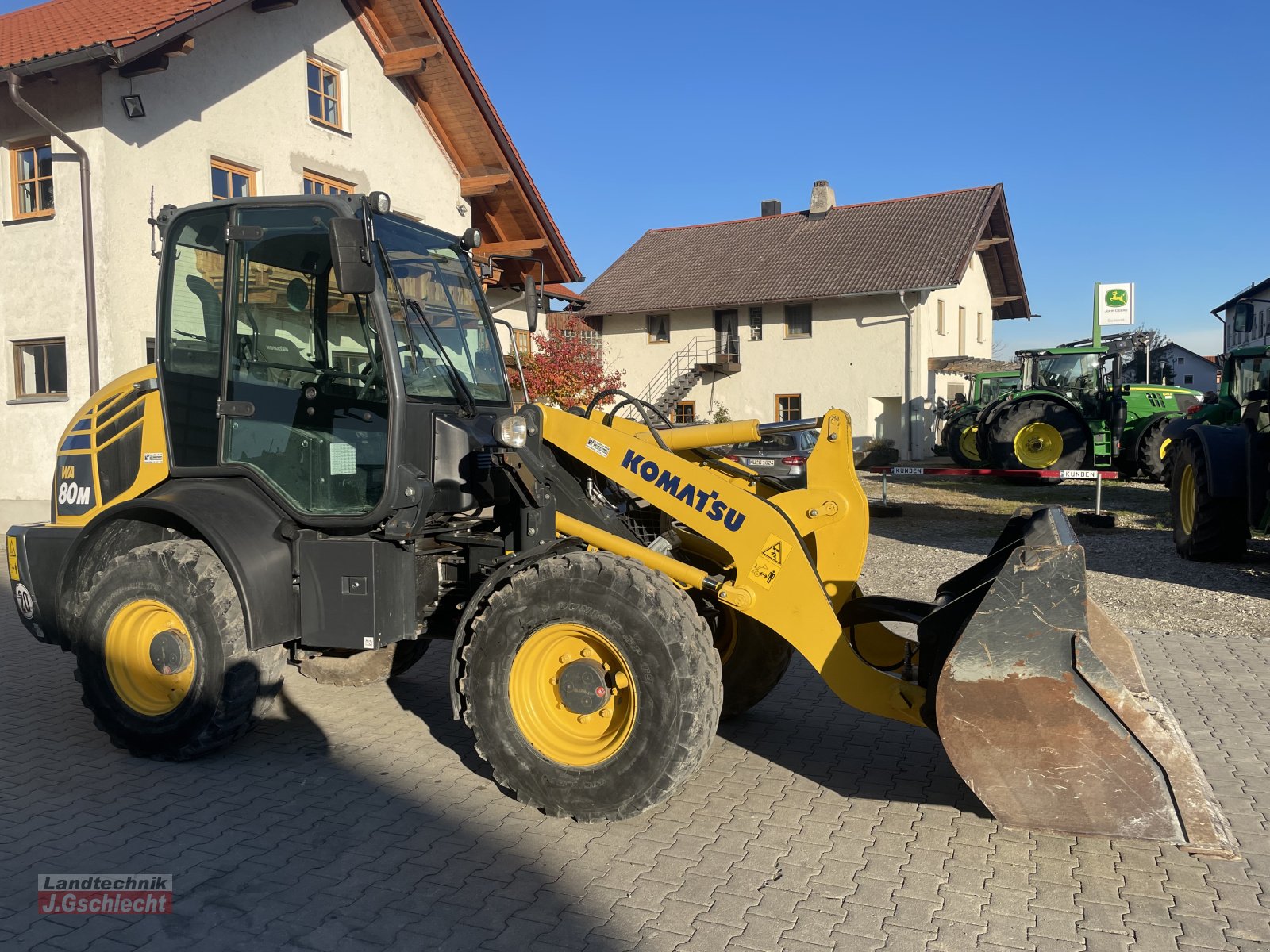 Radlader des Typs Komatsu WA 80M-7, Gebrauchtmaschine in Mühldorf (Bild 8)