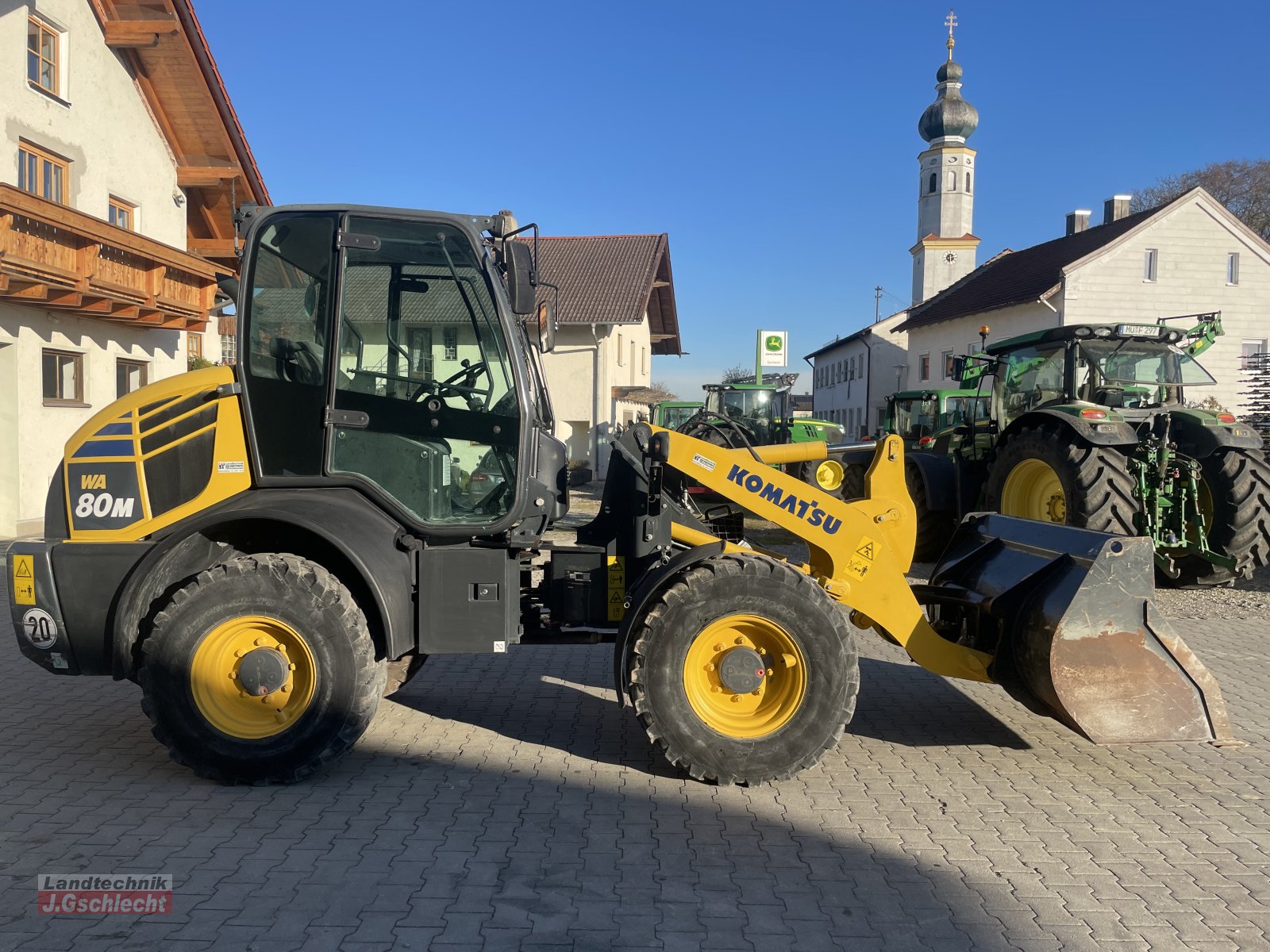 Radlader des Typs Komatsu WA 80M-7, Gebrauchtmaschine in Mühldorf (Bild 9)