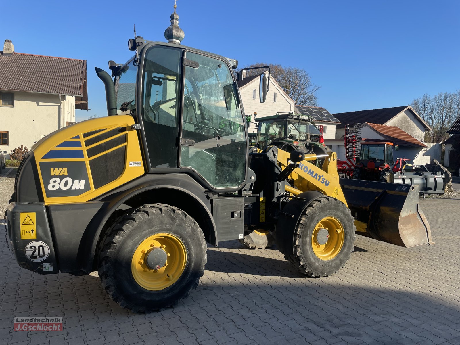 Radlader des Typs Komatsu WA 80M-7, Gebrauchtmaschine in Mühldorf (Bild 10)