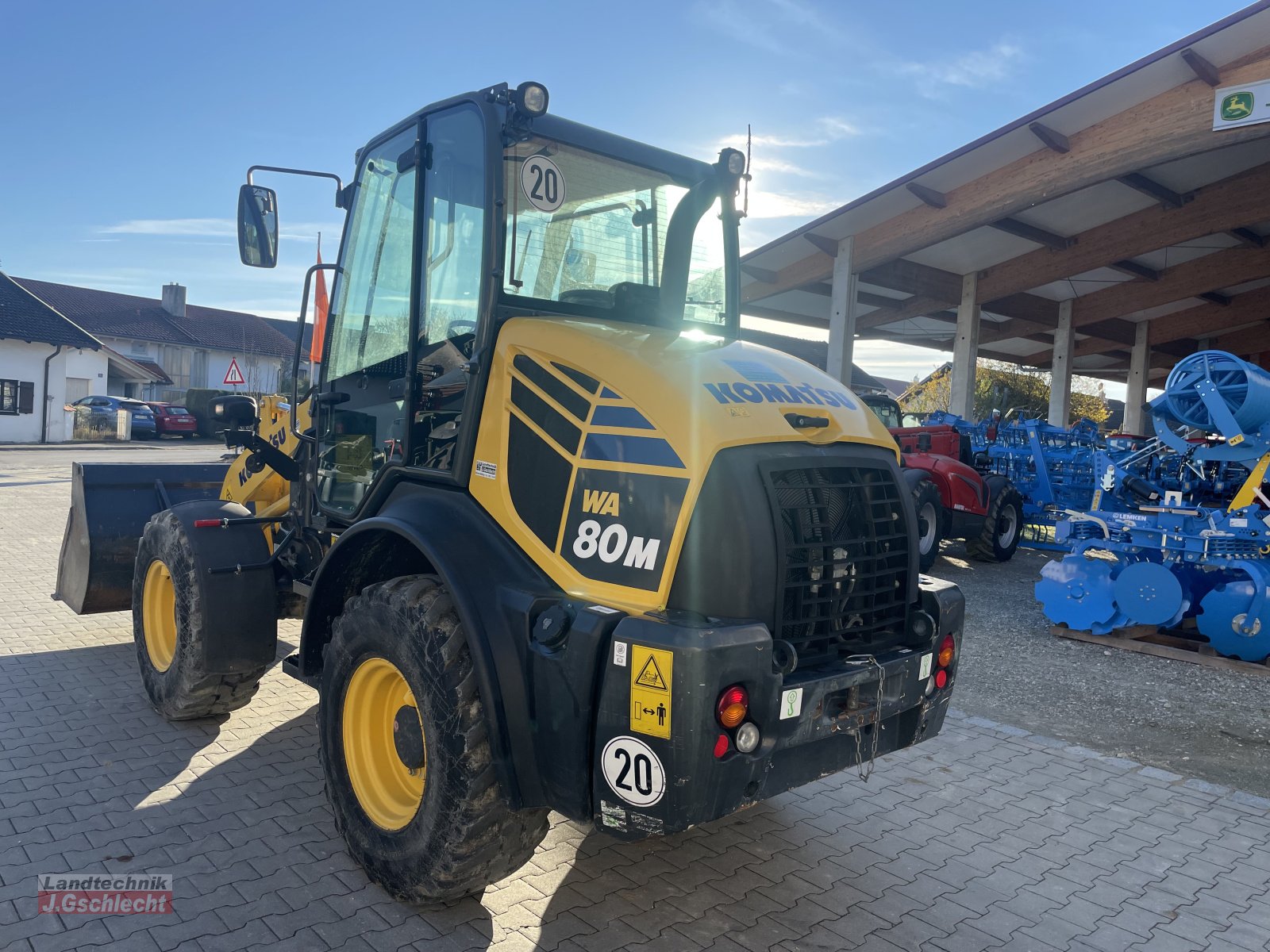 Radlader des Typs Komatsu WA 80M-7, Gebrauchtmaschine in Mühldorf (Bild 14)