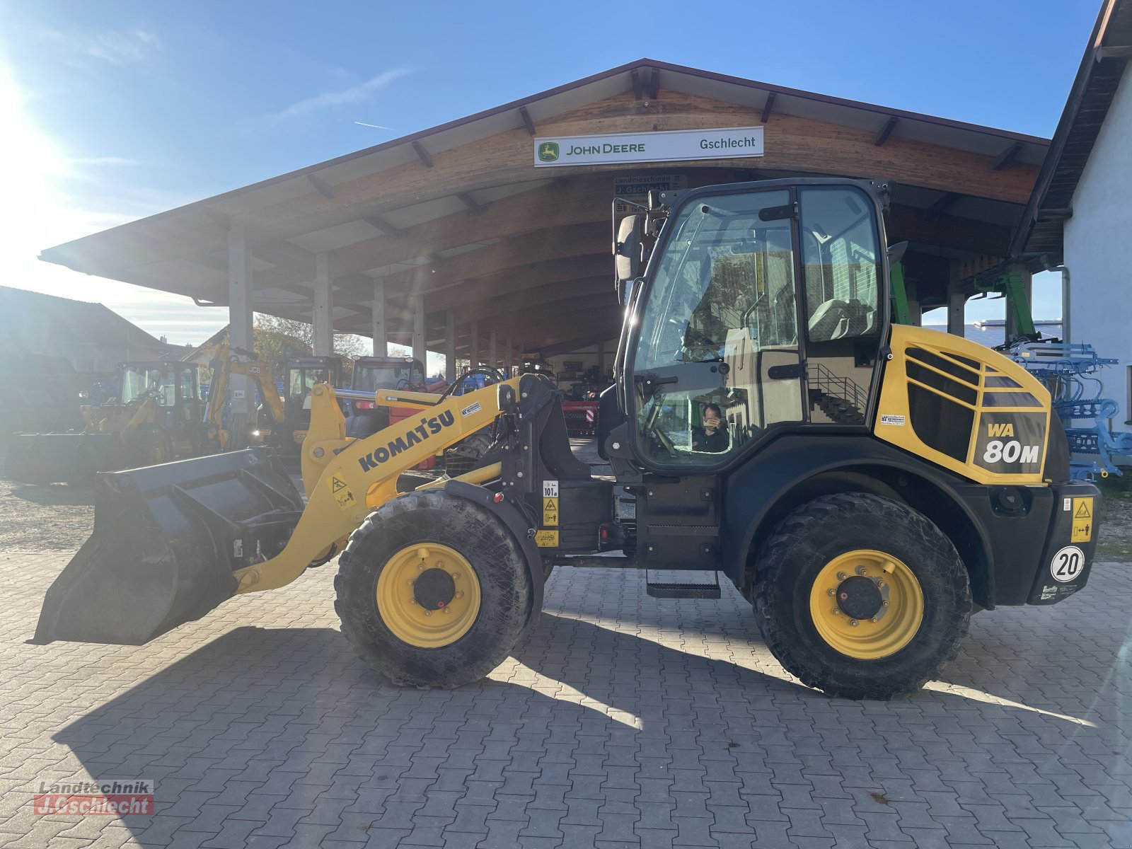 Radlader des Typs Komatsu WA 80M-7, Gebrauchtmaschine in Mühldorf (Bild 17)