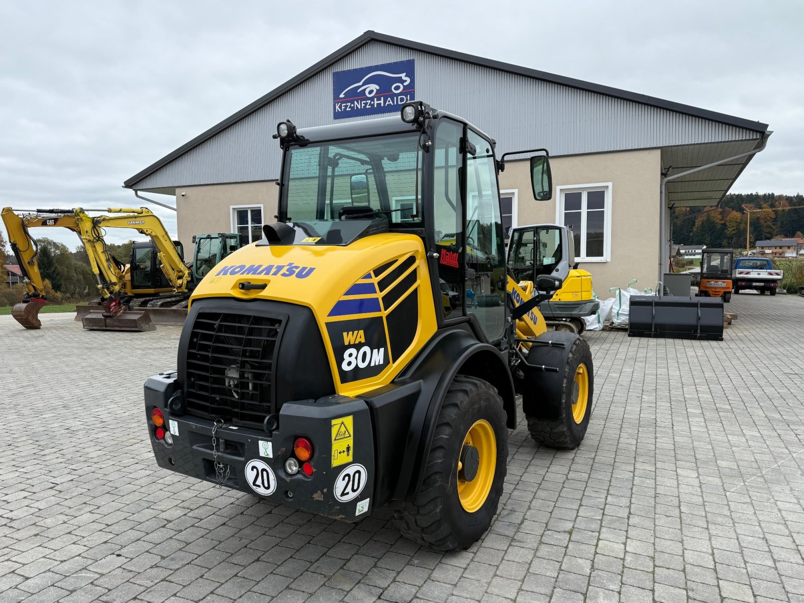 Radlader des Typs Komatsu WA 80M - 8EO, Gebrauchtmaschine in Neureichenau (Bild 5)