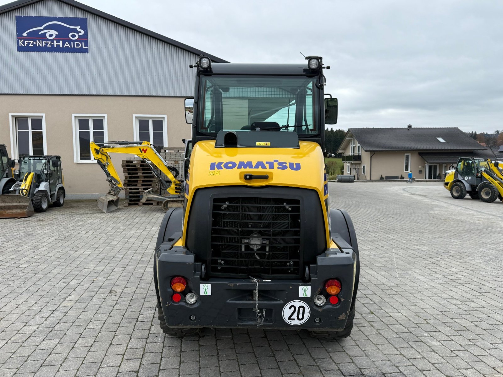 Radlader des Typs Komatsu WA 80M - 8EO, Gebrauchtmaschine in Neureichenau (Bild 7)