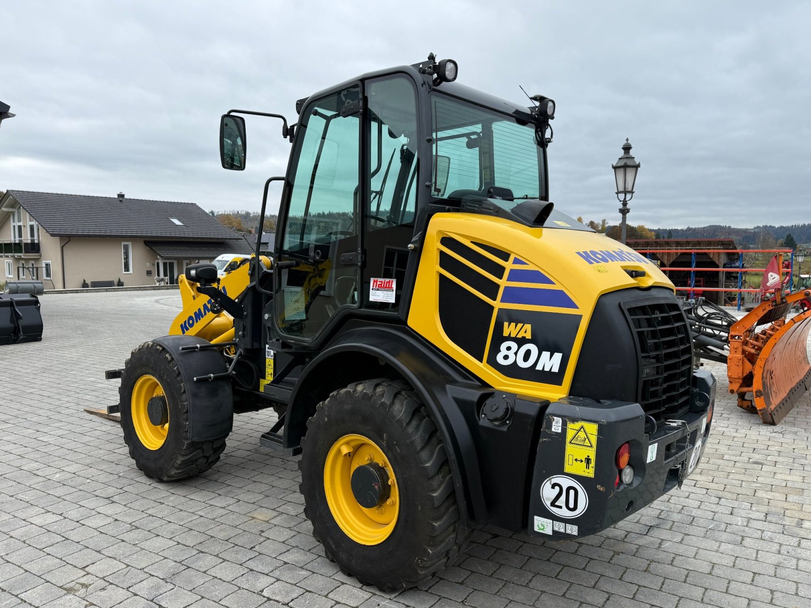 Radlader des Typs Komatsu WA 80M - 8EO, Gebrauchtmaschine in Neureichenau (Bild 8)