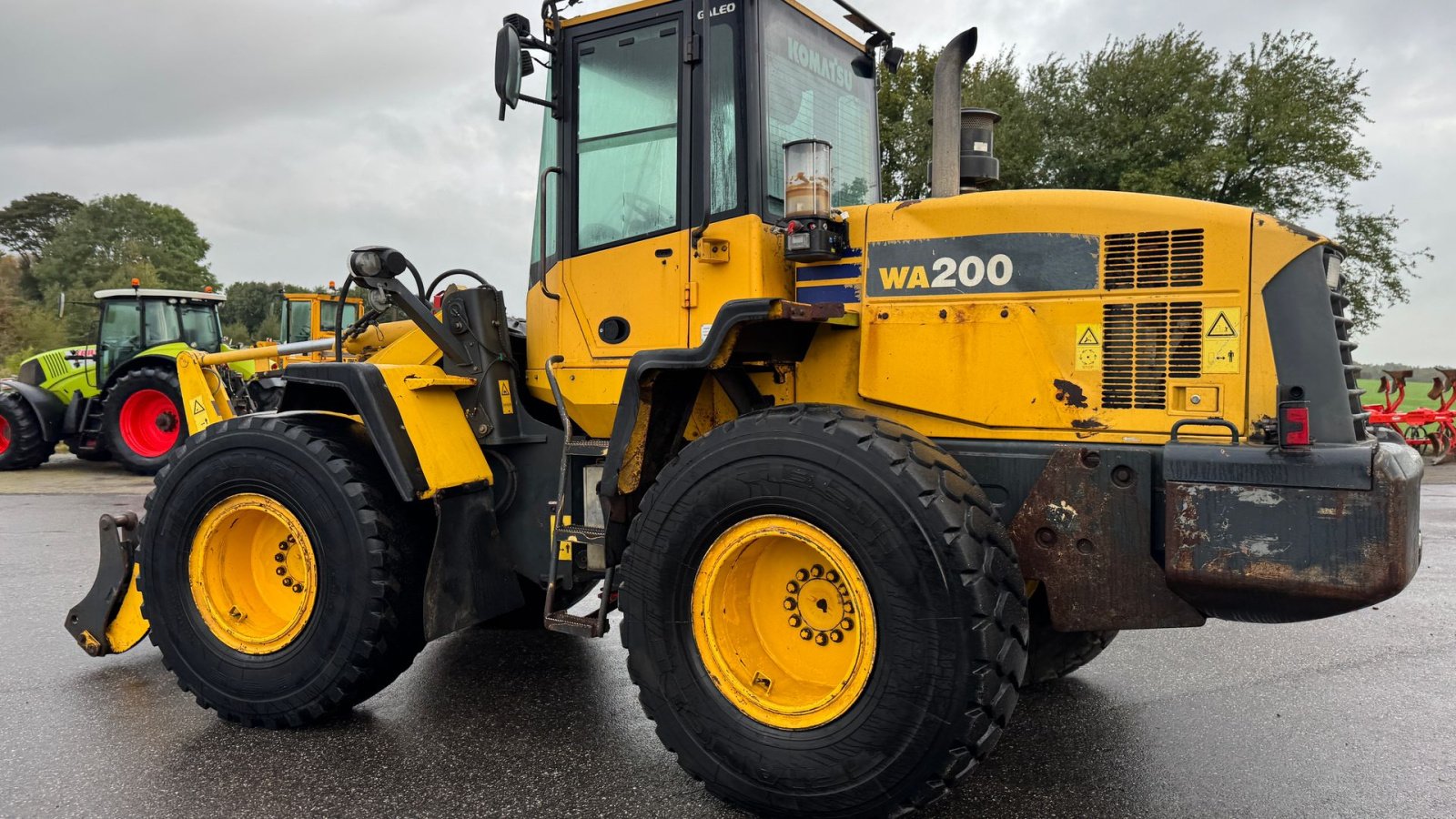 Radlader des Typs Komatsu WA200-5 MED LANG ARM!, Gebrauchtmaschine in Nørager (Bild 5)