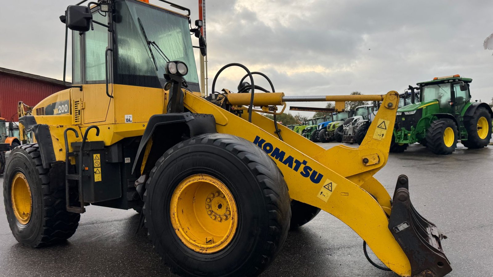 Radlader des Typs Komatsu WA200-5 MED LANG ARM!, Gebrauchtmaschine in Nørager (Bild 14)