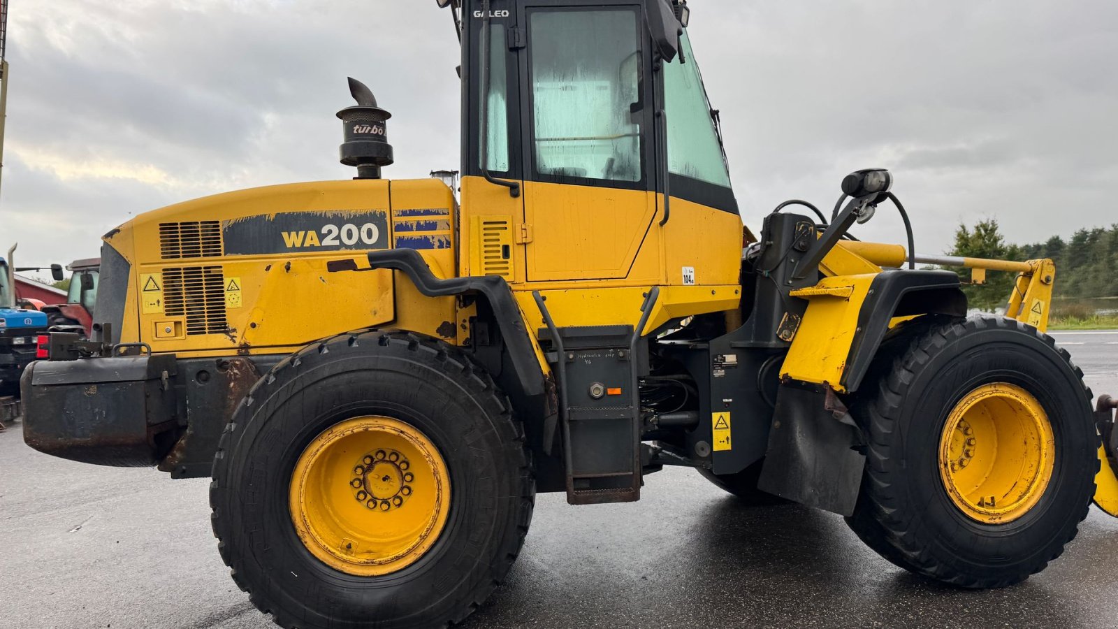 Radlader des Typs Komatsu WA200-5 MED LANG ARM!, Gebrauchtmaschine in Nørager (Bild 12)