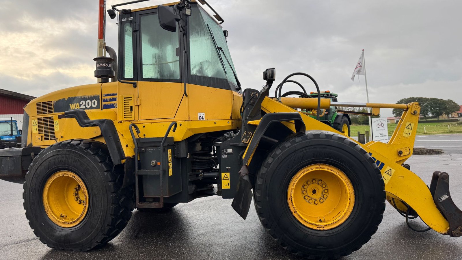 Radlader des Typs Komatsu WA200-5 MED LANG ARM!, Gebrauchtmaschine in Nørager (Bild 13)