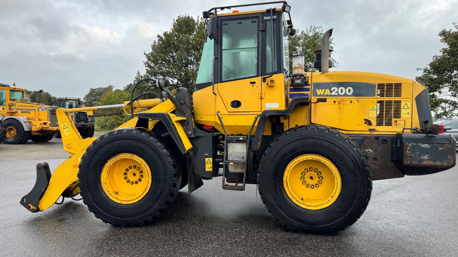 Radlader des Typs Komatsu WA200-5 MED LANG ARM!, Gebrauchtmaschine in Nørager (Bild 4)