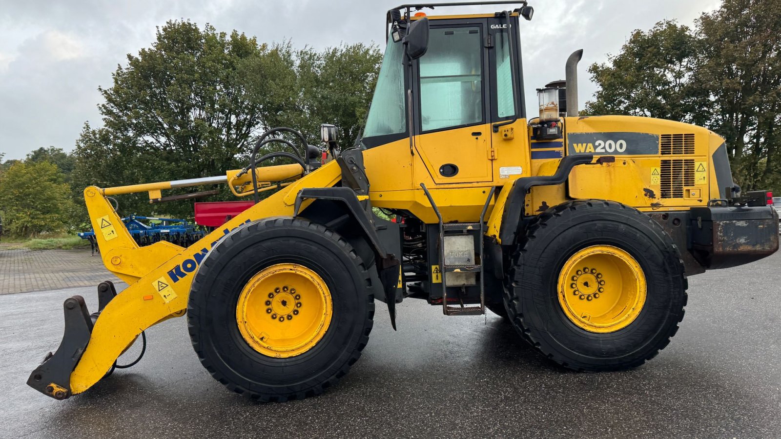 Radlader des Typs Komatsu WA200-5 MED LANG ARM!, Gebrauchtmaschine in Nørager (Bild 3)
