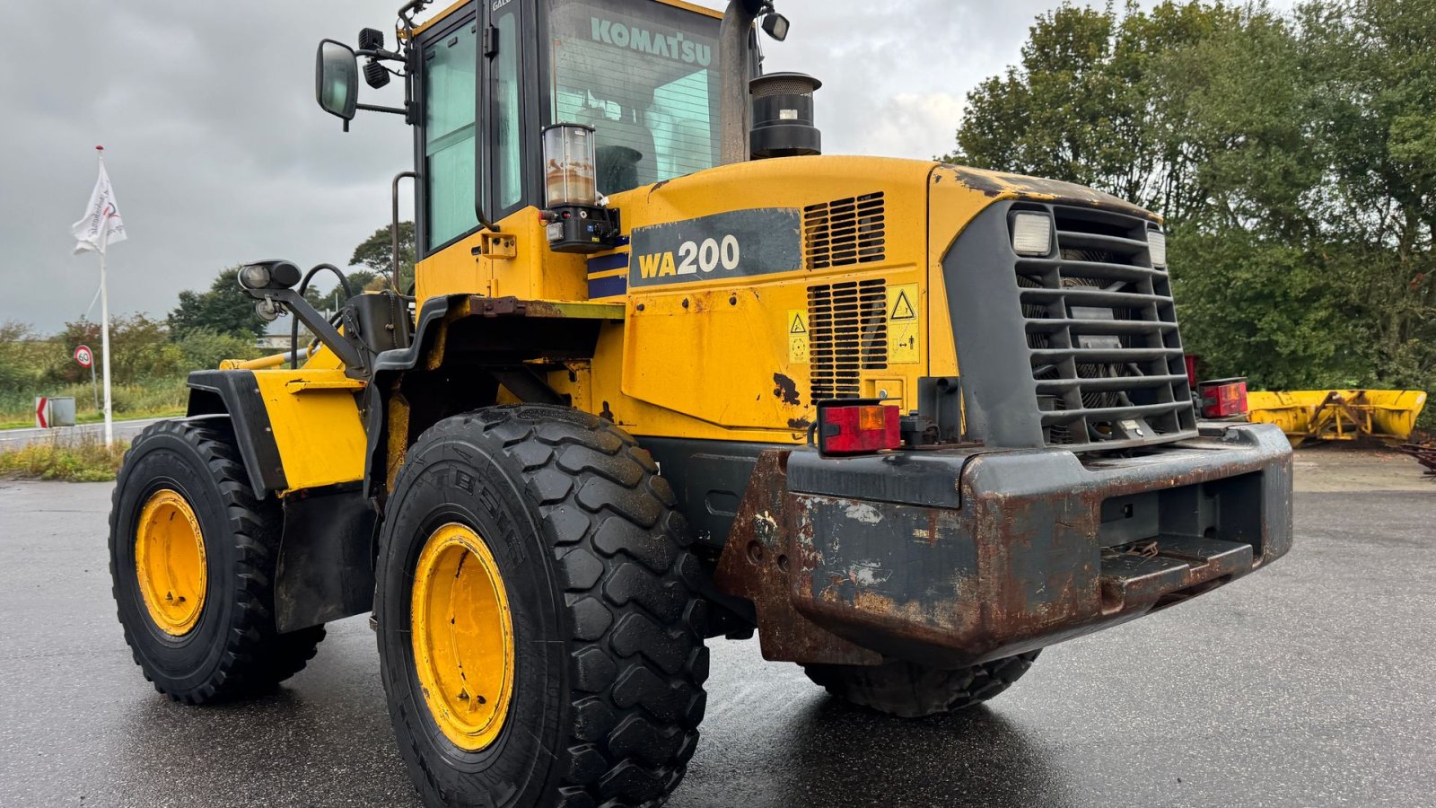 Radlader des Typs Komatsu WA200-5 MED LANG ARM!, Gebrauchtmaschine in Nørager (Bild 7)