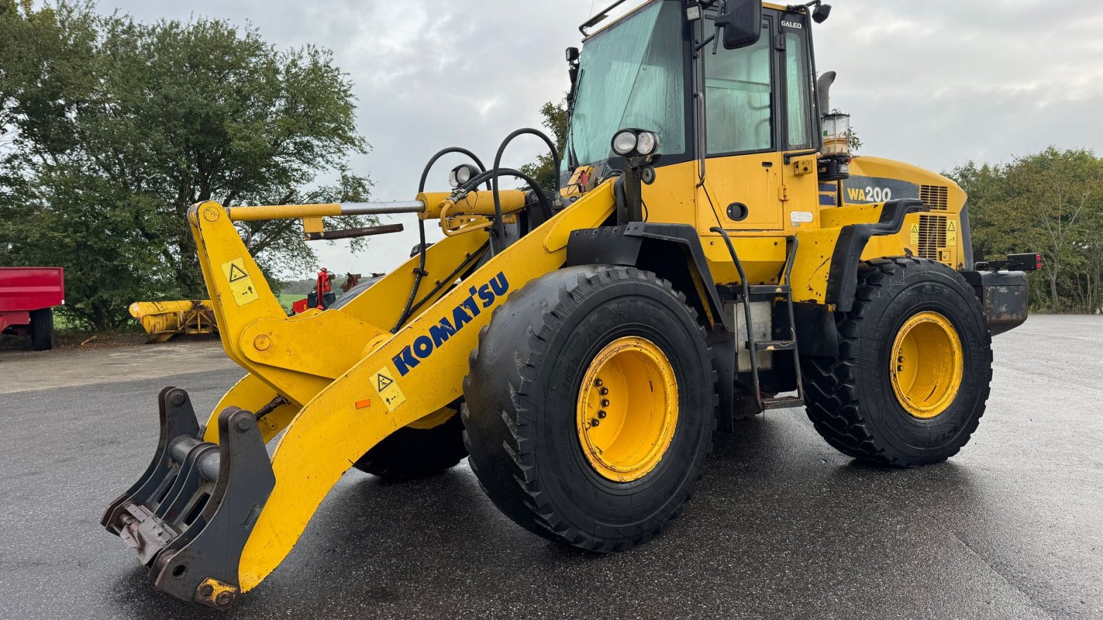 Radlader des Typs Komatsu WA200-5 MED LANG ARM!, Gebrauchtmaschine in Nørager (Bild 1)