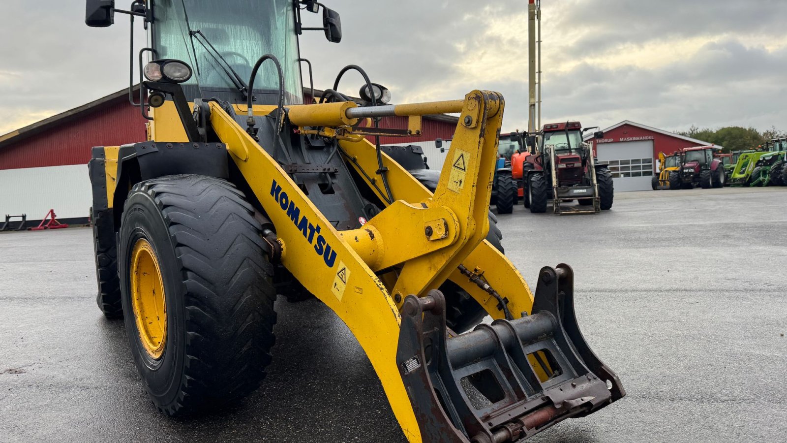 Radlader des Typs Komatsu WA200-5 MED LANG ARM!, Gebrauchtmaschine in Nørager (Bild 15)