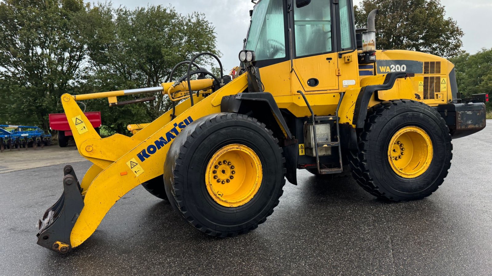 Radlader des Typs Komatsu WA200-5 MED LANG ARM!, Gebrauchtmaschine in Nørager (Bild 2)