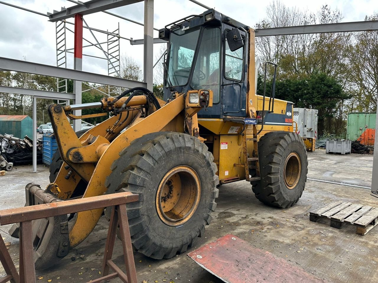 Radlader des Typs Komatsu WA200, Gebrauchtmaschine in Velserbroek (Bild 1)