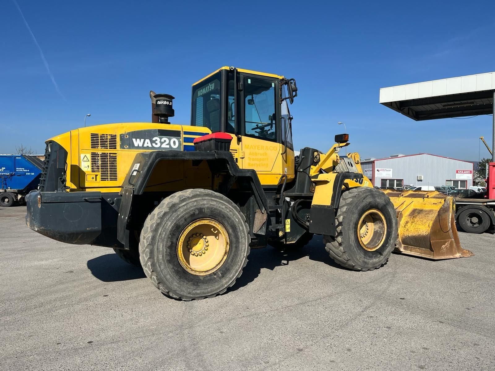 Radlader of the type Komatsu WA320-5, Gebrauchtmaschine in Gabersdorf (Picture 4)