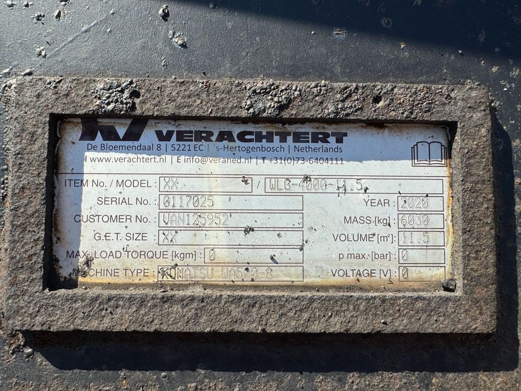 Radlader des Typs Komatsu WA500-8EO - CE Certified / EPA, Gebrauchtmaschine in Velddriel (Bild 11)