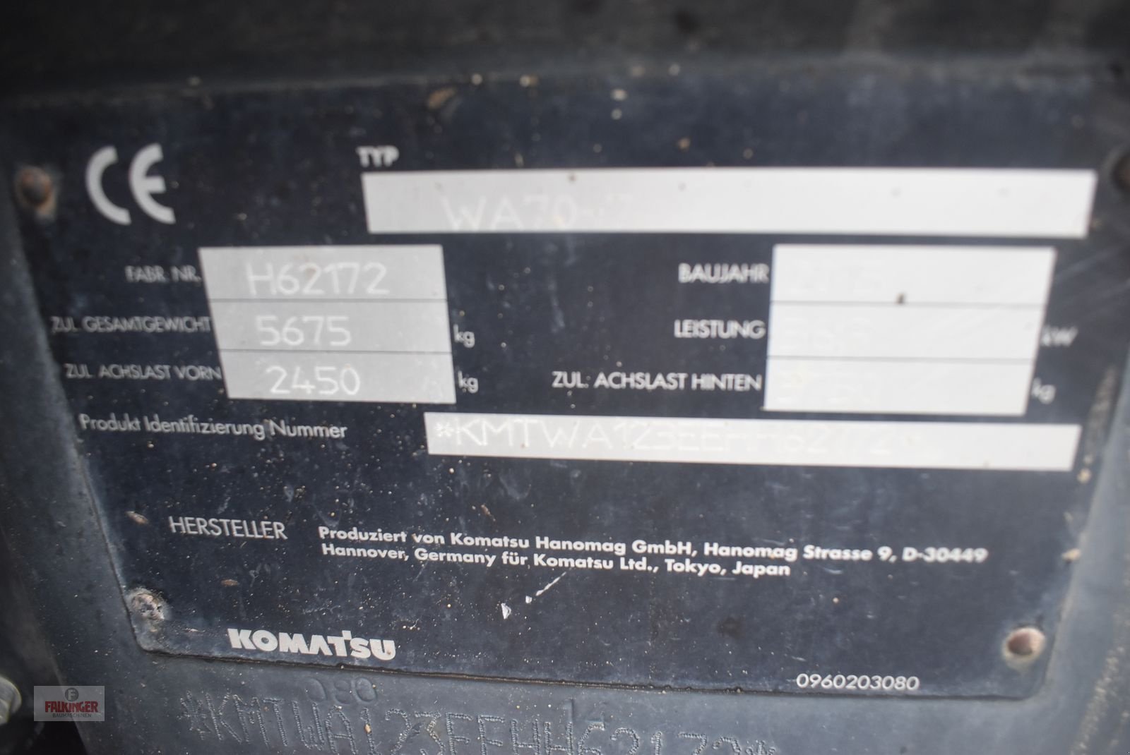 Radlader of the type Komatsu WA70-7, Gebrauchtmaschine in Putzleinsdorf (Picture 15)