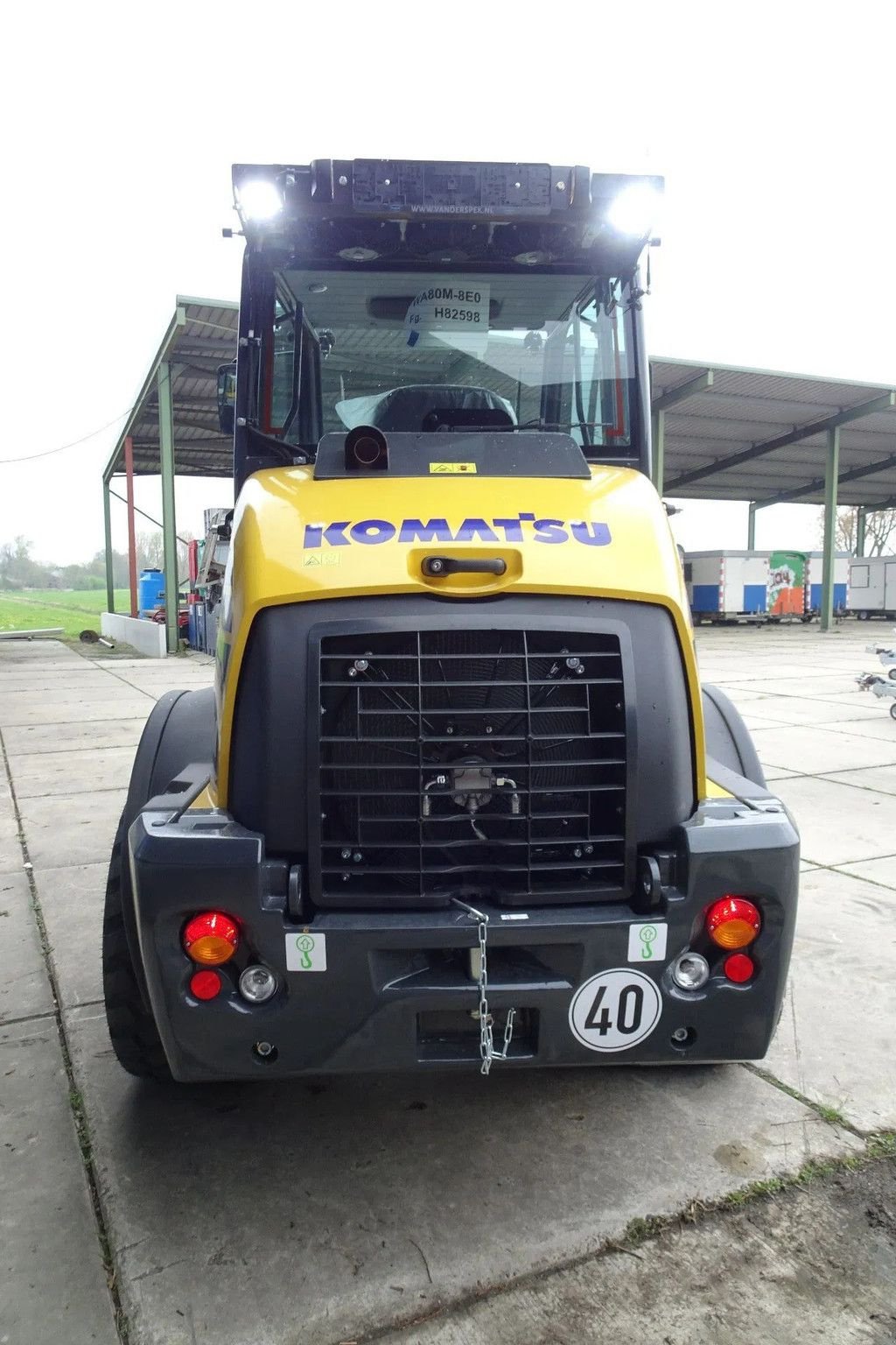 Radlader of the type Komatsu WA80M Wielader Shovel, Neumaschine in Losdorp (Picture 7)