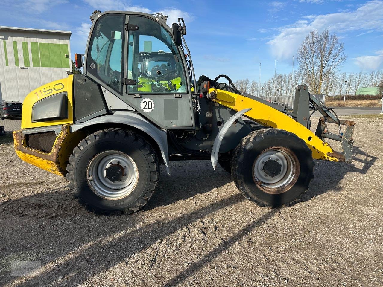 Radlader des Typs Kramer 1150, Gebrauchtmaschine in Prenzlau (Bild 2)