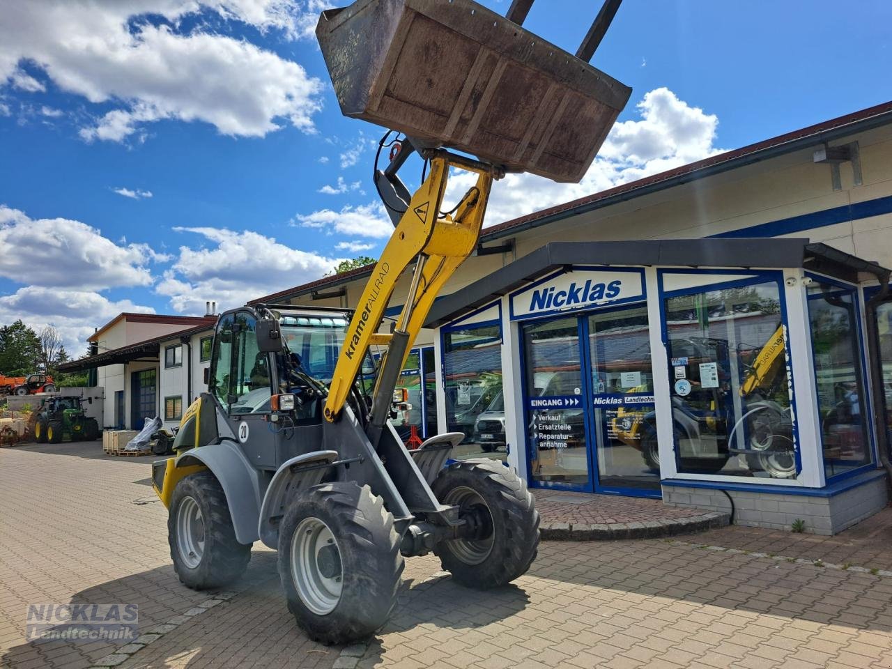 Radlader of the type Kramer 1150, Gebrauchtmaschine in Schirradorf (Picture 1)