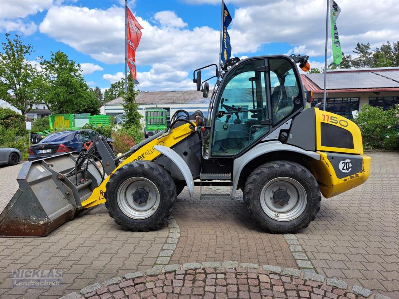 Radlader of the type Kramer 1150, Gebrauchtmaschine in Schirradorf (Picture 2)