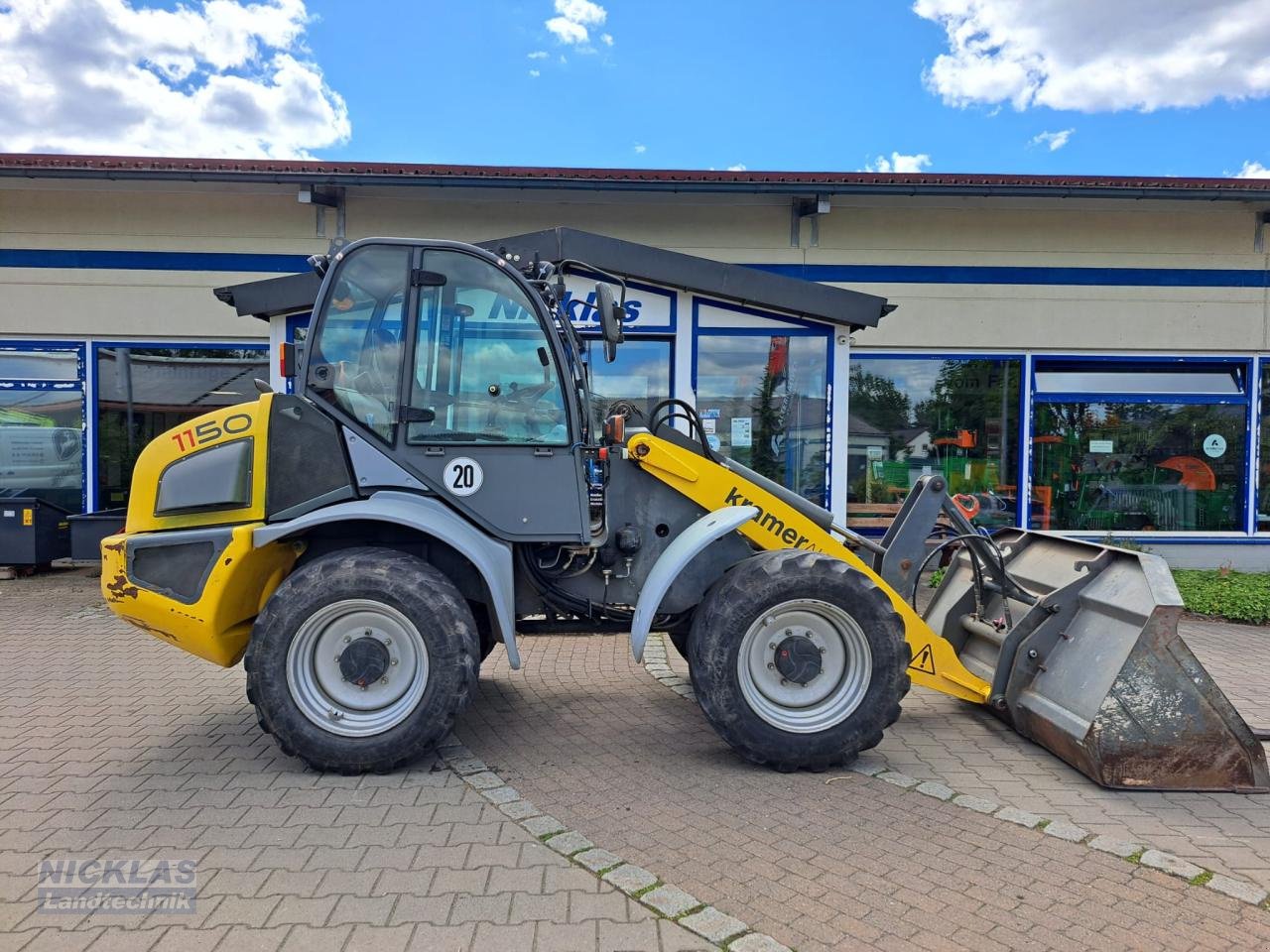 Radlader of the type Kramer 1150, Gebrauchtmaschine in Schirradorf (Picture 3)