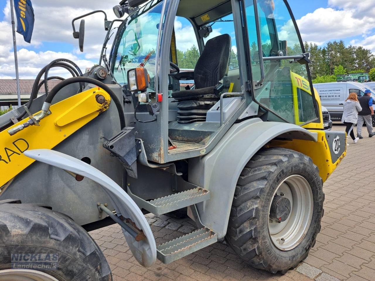 Radlader of the type Kramer 1150, Gebrauchtmaschine in Schirradorf (Picture 5)