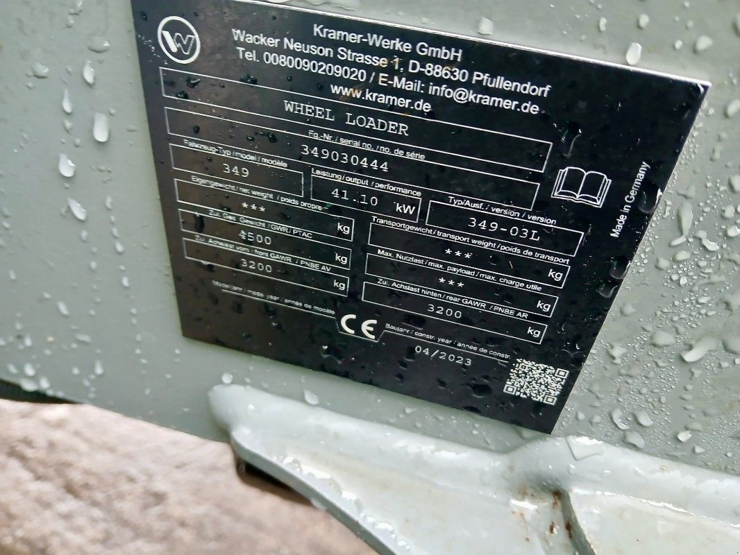 Radlader a típus Kramer 19.5 L, Gebrauchtmaschine ekkor: Liebenwalde (Kép 3)