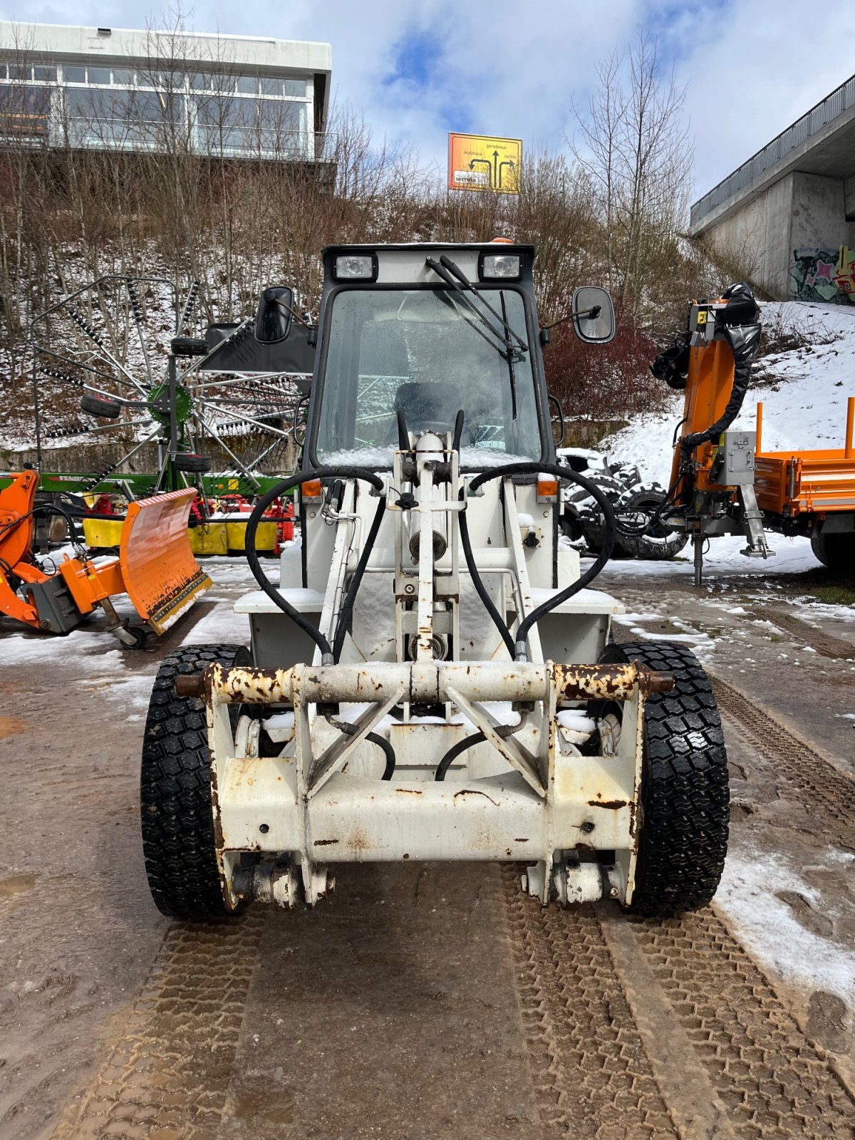 Radlader Türe ait Kramer 212 LT, Gebrauchtmaschine içinde Donaueschingen (resim 4)