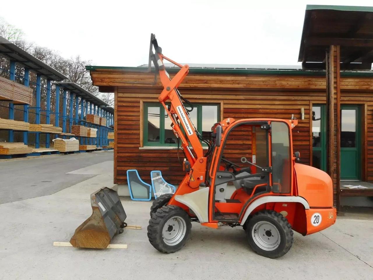 Radlader des Typs Kramer 348-01 / 5035 ( 2.250 kg ) mit schaufel und gabe, Gebrauchtmaschine in ST. NIKOLAI/DR. (Bild 15)