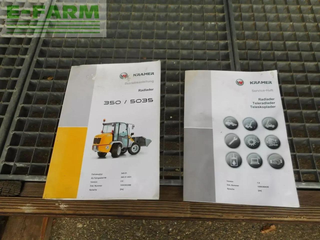 Radlader des Typs Kramer 348-01 / 5035 ( 2.250 kg ) mit schaufel und gabe, Gebrauchtmaschine in ST. NIKOLAI/DR. (Bild 18)