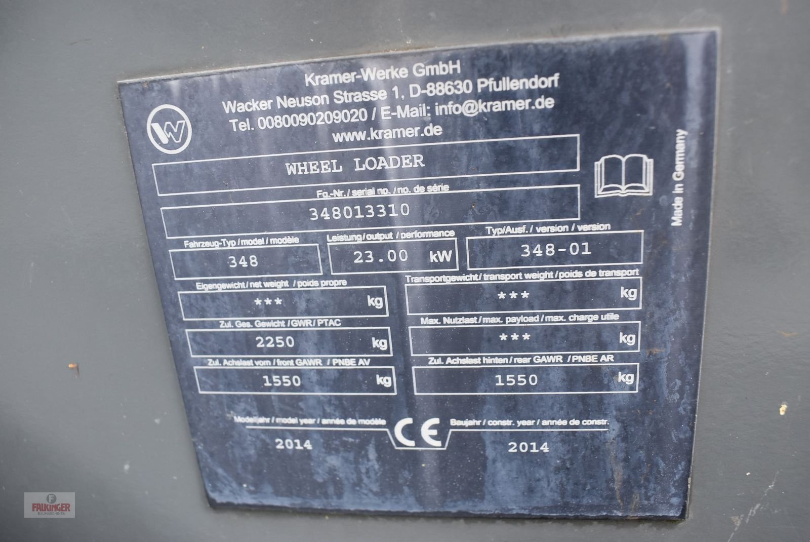 Radlader of the type Kramer 350, Gebrauchtmaschine in Putzleinsdorf (Picture 14)