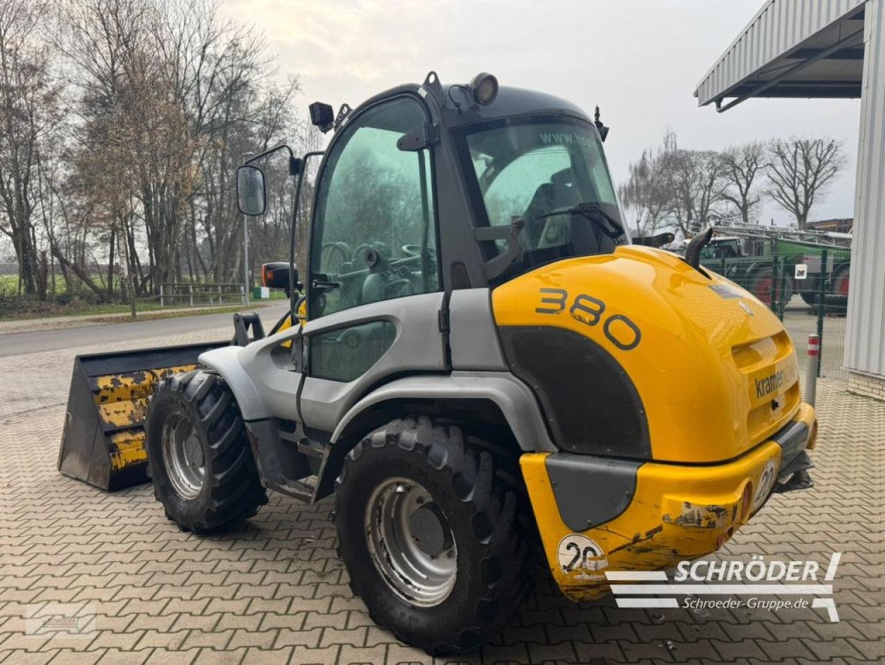 Radlader des Typs Kramer 380 ALLRAD +  SCHAUFEL + PALETTENGABEL, Gebrauchtmaschine in Westerstede (Bild 7)