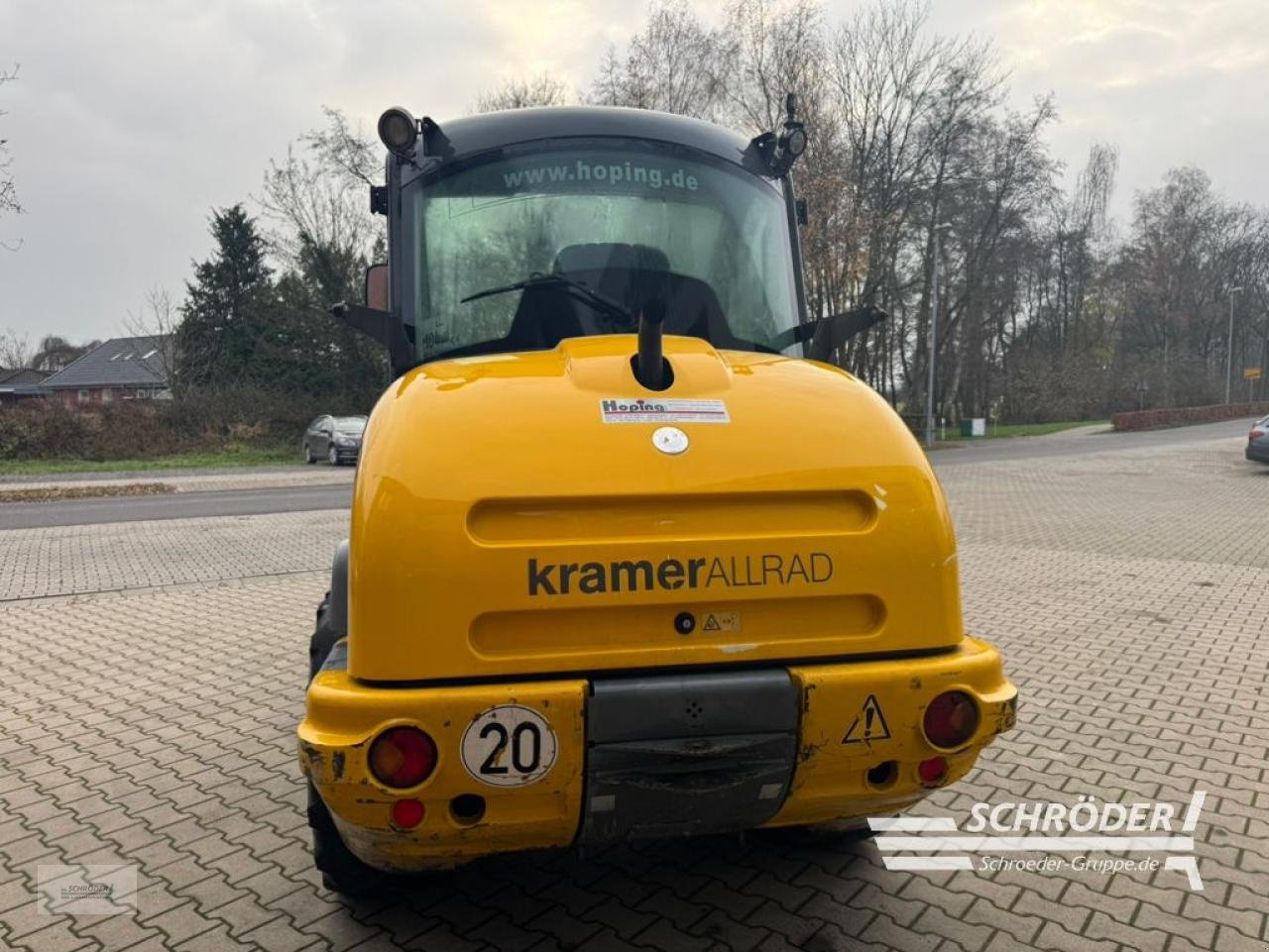 Radlader des Typs Kramer 380 ALLRAD +  SCHAUFEL + PALETTENGABEL, Gebrauchtmaschine in Westerstede (Bild 8)